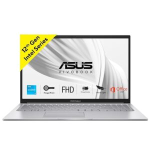 ASUS VivoBook 15 (2021) Thin and Light Laptop, Dual Core Intel Celeron N4020, 15.6-inch (39.62 cm) HD, (4GB RAM/256GB SSD/Integrated Graphics/Windows 11 Home/Transparent Silver/1.8 Kg), X515MA-BR011W