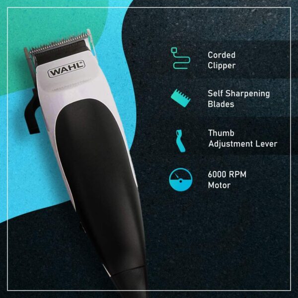Wahl Corded Home Cut Complete Hair Cutting Clipper - Image 6